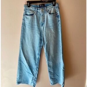 GAP Light Blue Flare & Wide Leg Jeans